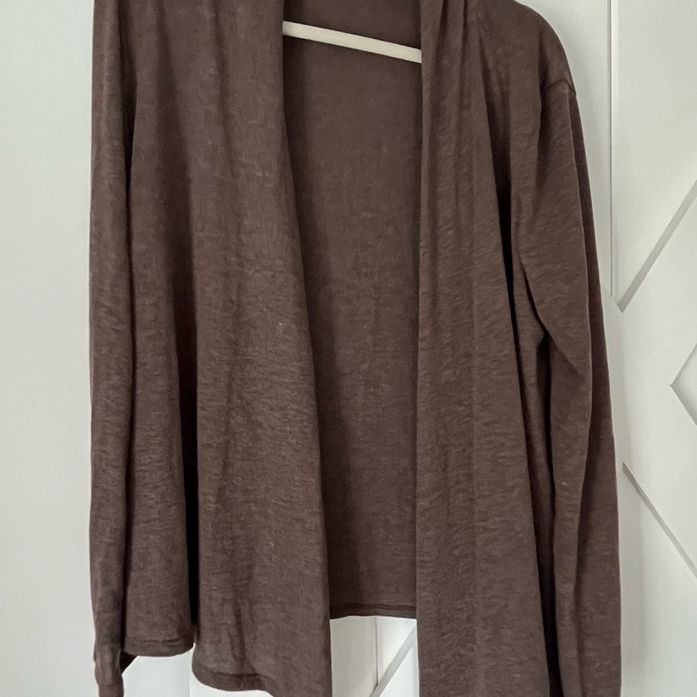 Rue21 Brown Open-Front Cardigan Sweater